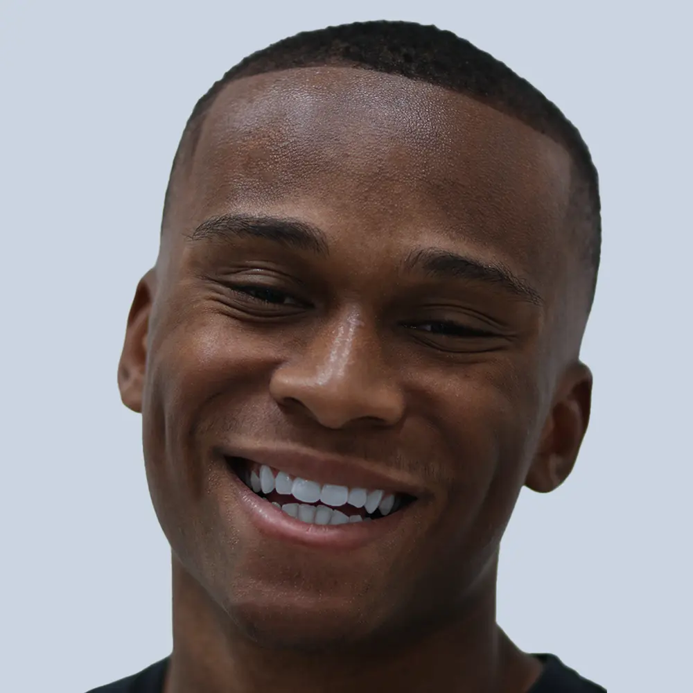 MH smiling, press headshot